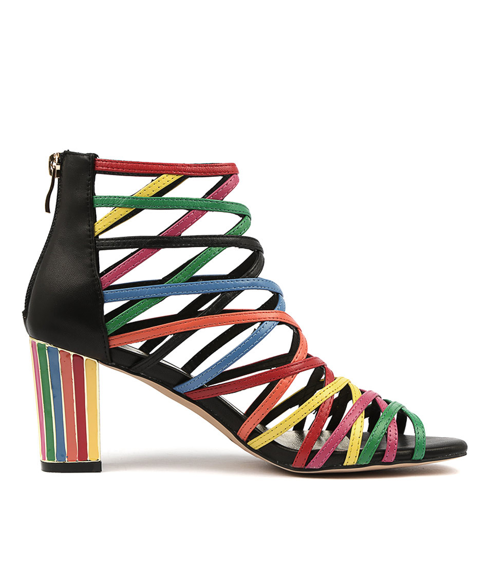 bright coloured heels