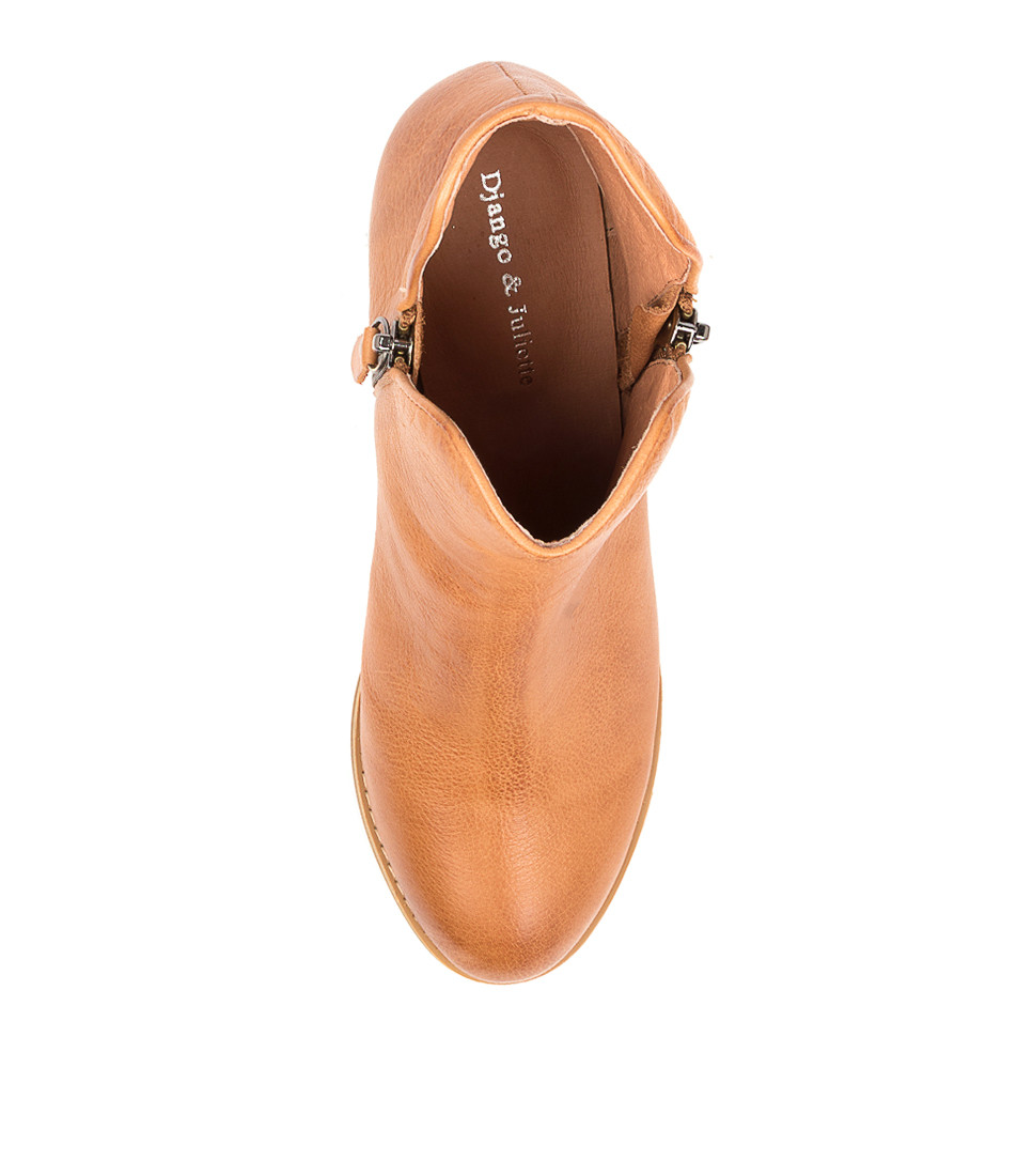 django and juliette tan boots