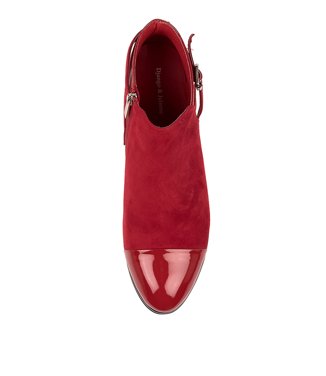 JESIE Red Patent Leather - Django and Juliette