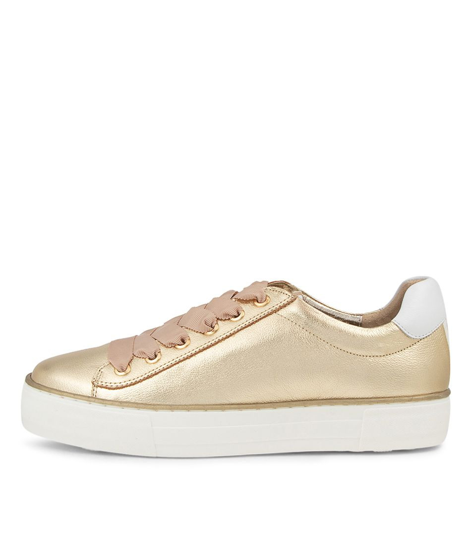 gold plimsolls