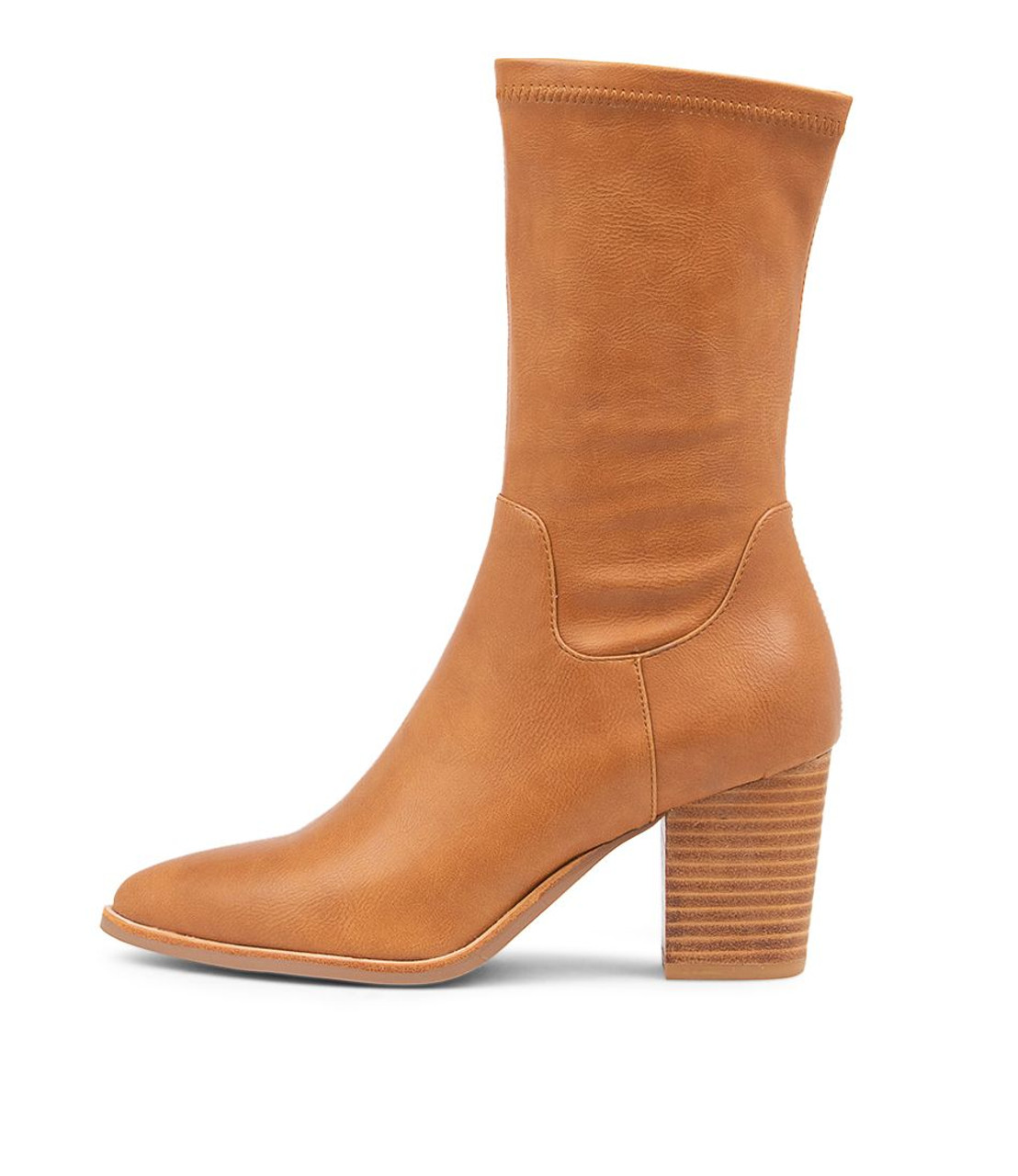 mid calf stretch boots