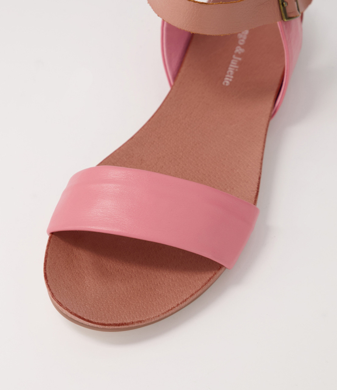 Slip On Pink and Golden Turquoise Flat Ladies Sandal, Clean With Dry Cloth,  Size: 6 at Rs 290/pair in Noida