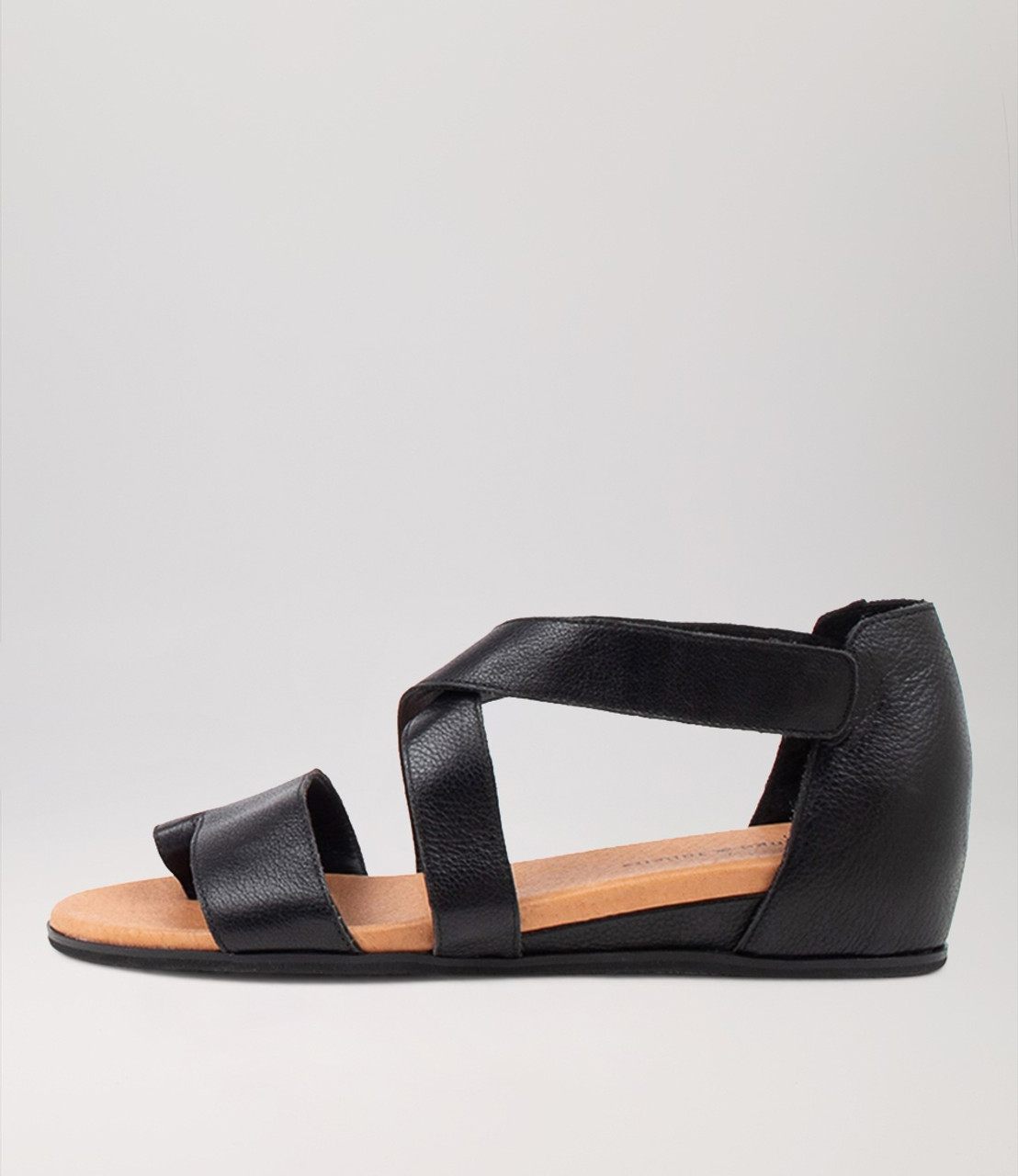 Buy the Cole Haan Black Wedge Ankle Strap Sandals Women's Size 11B |  GoodwillFinds