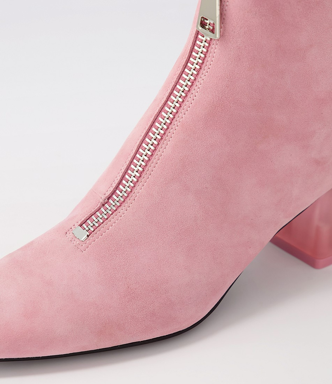 Pink suede shop boots for womens