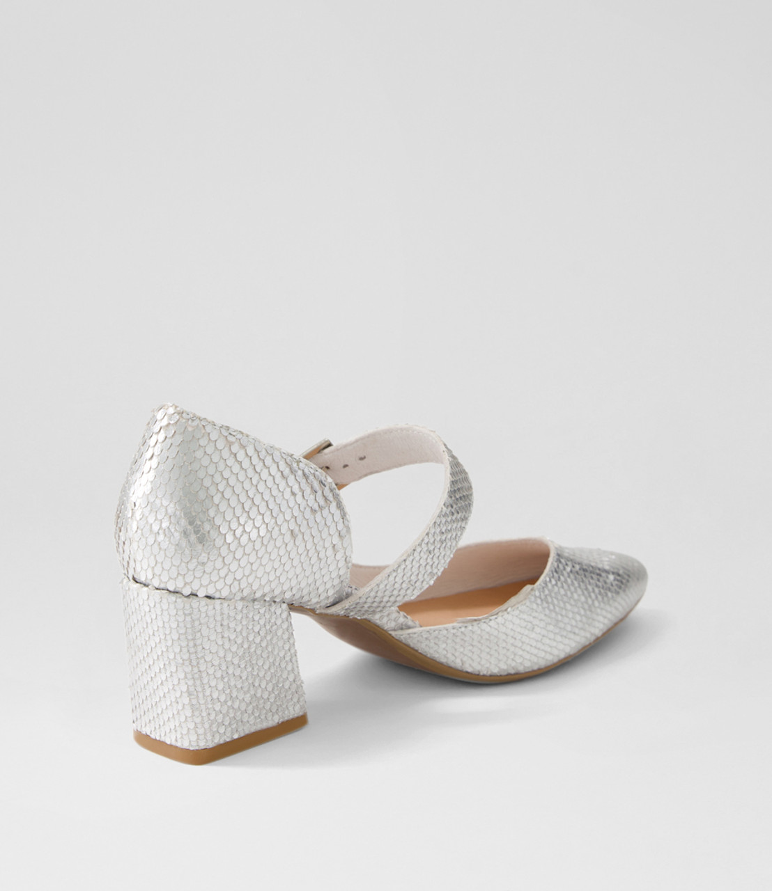 Silver Diamanté Strappy Block Heel Sandals | New Look