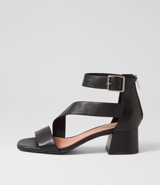 Fila by Melissa chunky sandals with contrast sole in black | ASOS