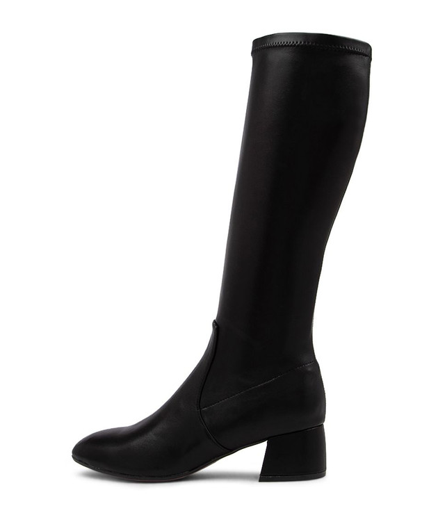 Chevy Black Knee High Boots