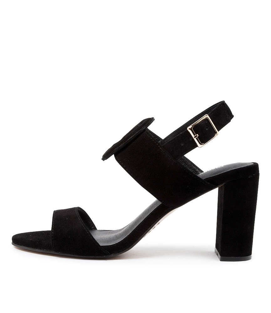 django and juliette black sandals