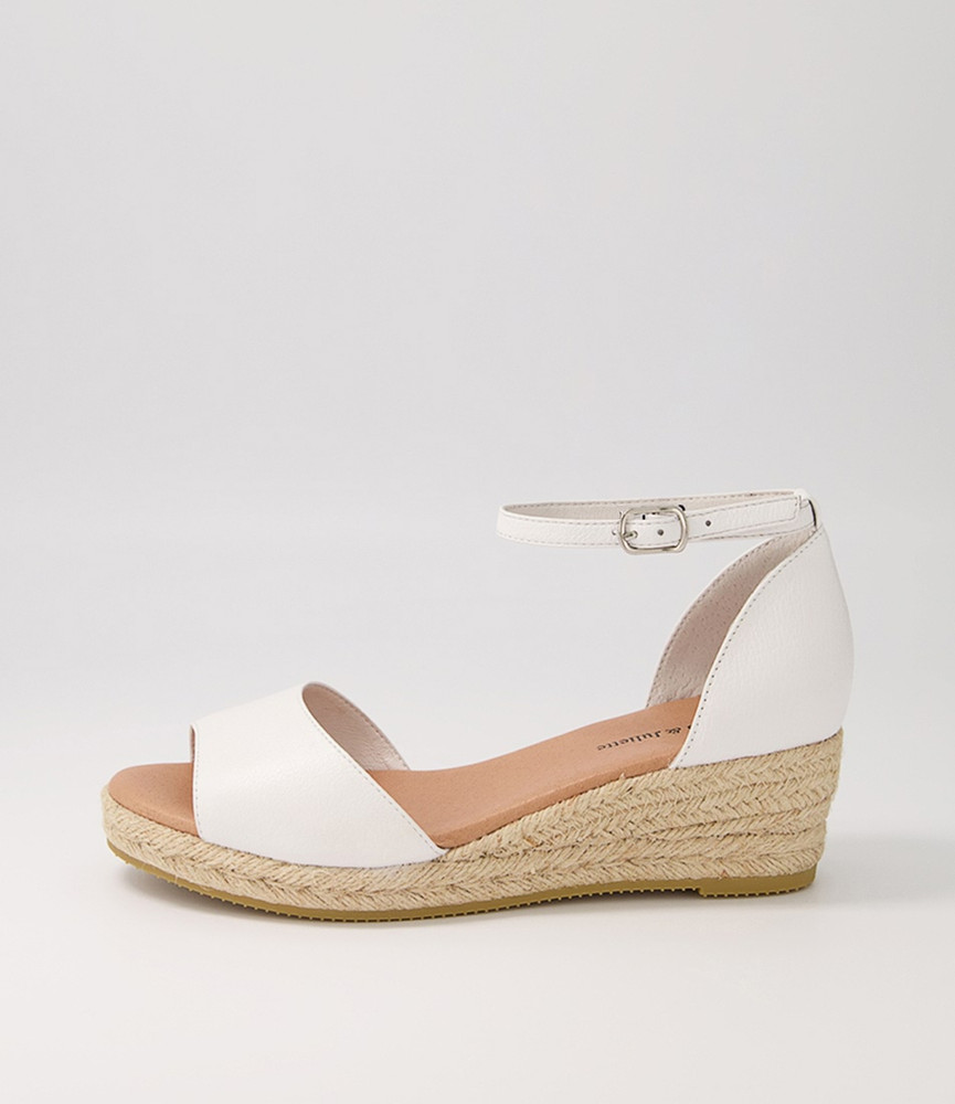 white rope sandals