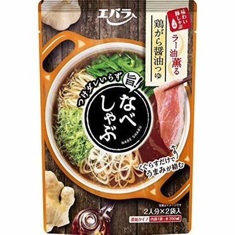 NABE SHABU TORIGARA SHOYU TSUYU (SOUP STOCK FOR SHABUSHABU HOT POT