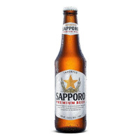 "SAPPORO" BEER BOTTLE330ML(24)