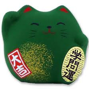 LUCKY CAT  GREEN