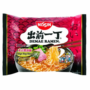 "NISSIN"DEMAE RAMEN SOY SAUCE 100G (30)