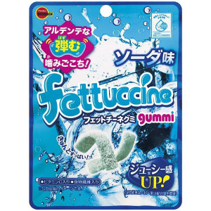 "BOURBON" FETTUCCINE GUMMY SODA 50G "BOURBON" FETTUCCINE GUMMY SODA 50G