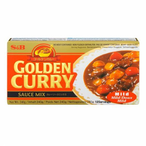 "S&B" GOLDEN CURRY MILD 220G (60) "S&B" GOLDEN CURRY MILD 220G (60)