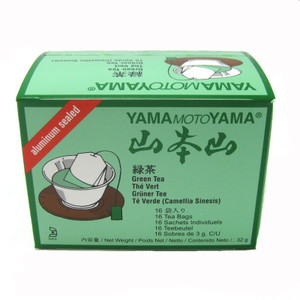 "YMY" SENCHA GREEN TEA BAG 16P