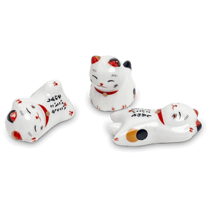 CHOPSTICK HOLDER 5CM CAT