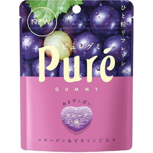 "KANRO" PURE GUMMY GRAPE 12/6/56 G