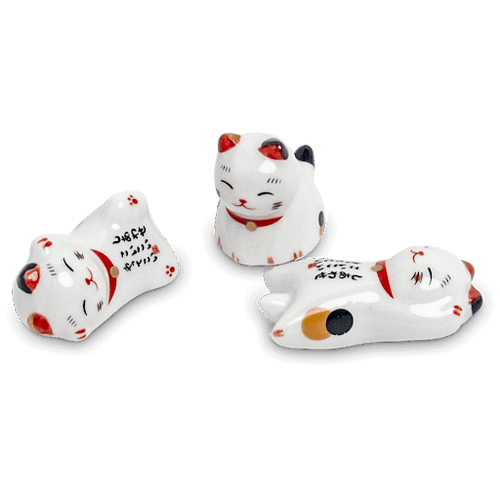 CHOPSTICK HOLDER 5CM CAT