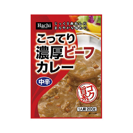 "HACHI SHOKUHIN" KOTTERI BEEF CURRY( MEDIUM HOT ) 200G140G