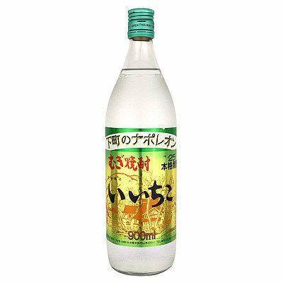 "SANWA" MUGI SHOCHU IICHIKO SHITAMACHI NO NAPOLEON 25% 900ML(12)