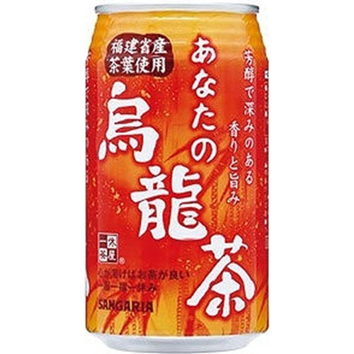"SANGARIA" ANATA NO OOLONG CHA CAN 340ML(24)