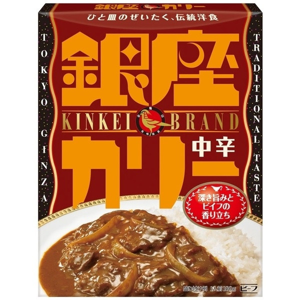 "MEIJI" GINZA CURRY CHUKARA 180G