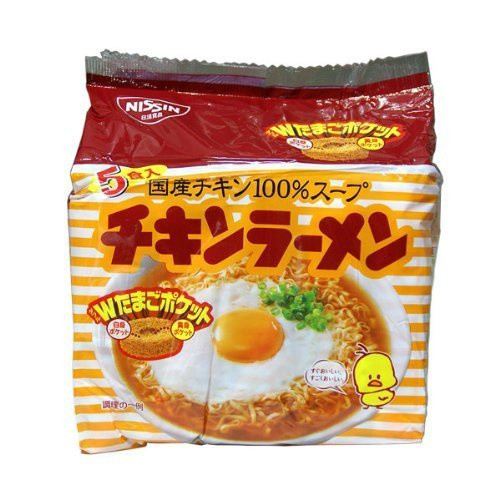 "NISSIN" CHICKEN RAMEN FUKUROMEN 85G*5P(6)