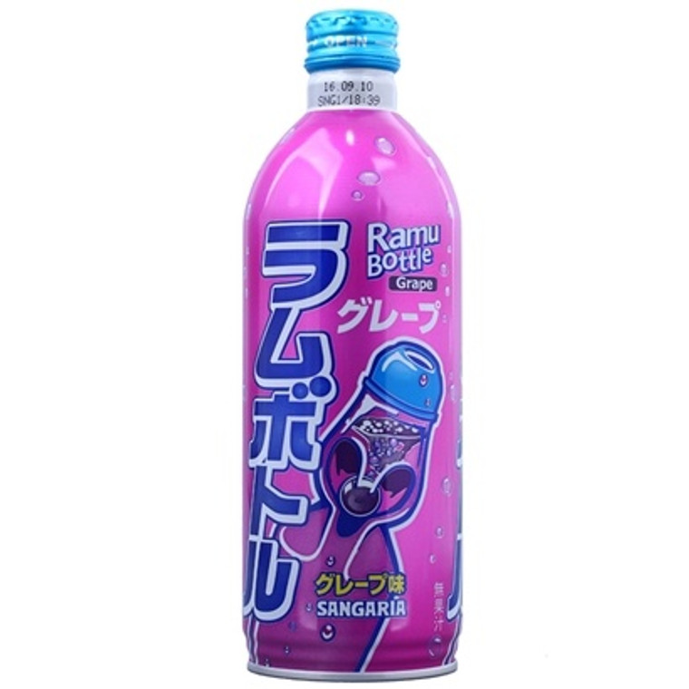 "SANGARIA" GRAPE SODA RAMU-BOTTLE 500G(24)