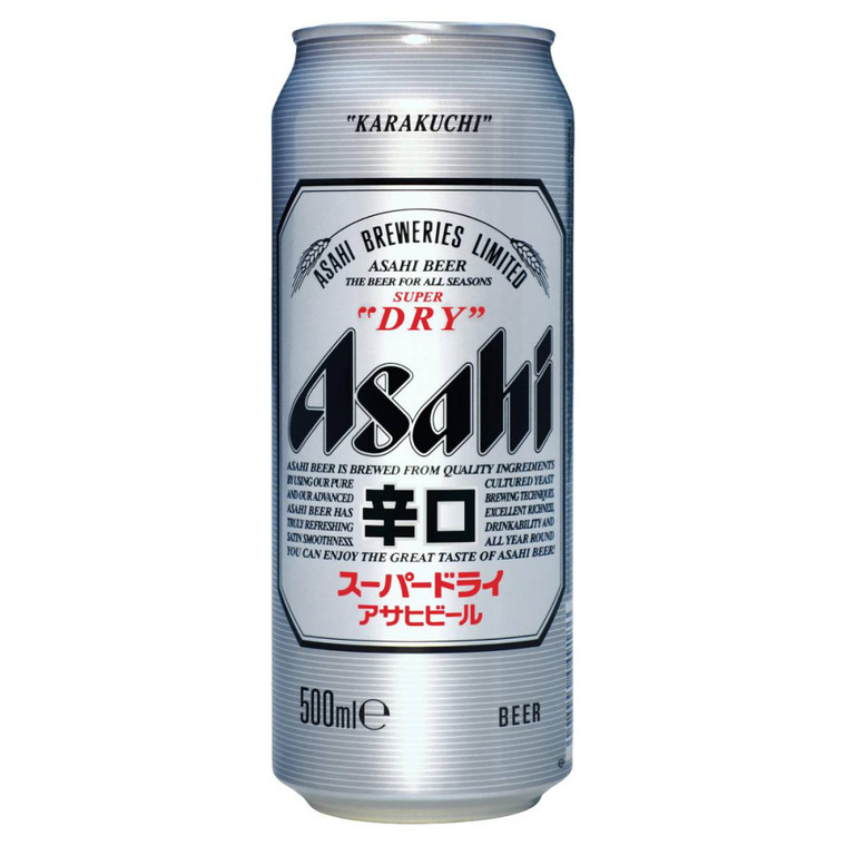 ASASHI BEER CAN 500ML(24)