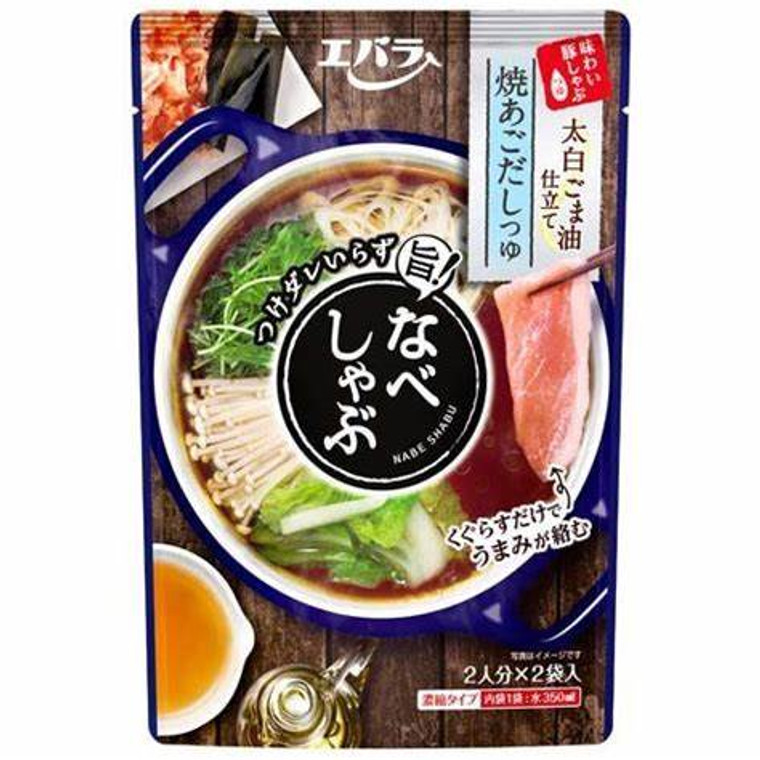 NABE SHABU YAKI AGO DASHI TSUYU (SOUP STOCK FOR SHABU-SHABU HOT POT WITH GRILLED FLYING FISH BROTH & SOY SAUCE) 200gr