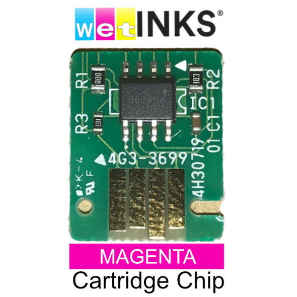 Replacement Chip | Magenta Dye Ink Cartridge for Kiaro! | QL-120 | QL-111 | 240 mL