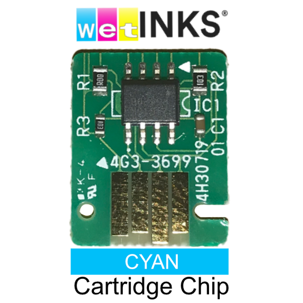 Premium Compatible Kiaro!, Quick Label QL-120 & QL-111 Cyan Cartridge Replacement Smart Chip