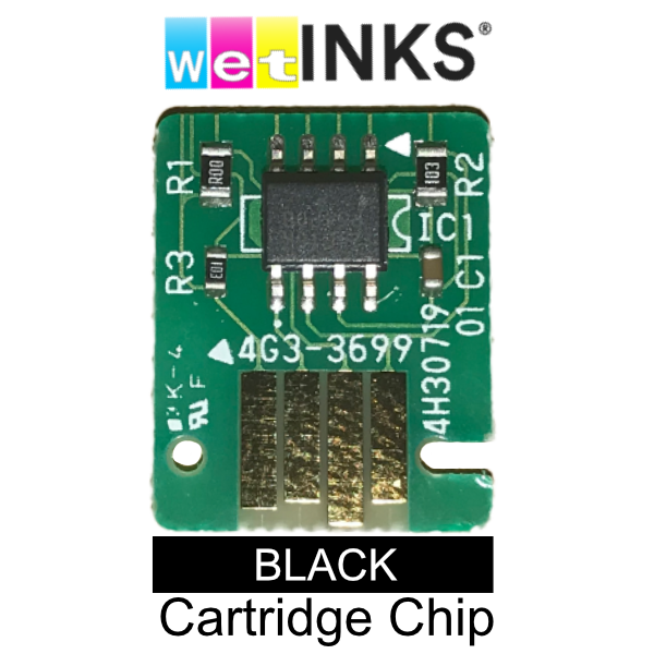 Premium Compatible Kiaro!, QL-120 & QL-111 Black Cartridge Replacement Smart Chip