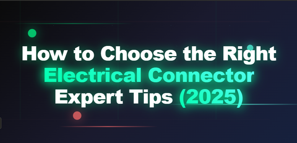 How to Choose Right Electrical Connector: Expert Tips (2025)