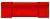  2 Gauge Vinyl insulated Butt Connector