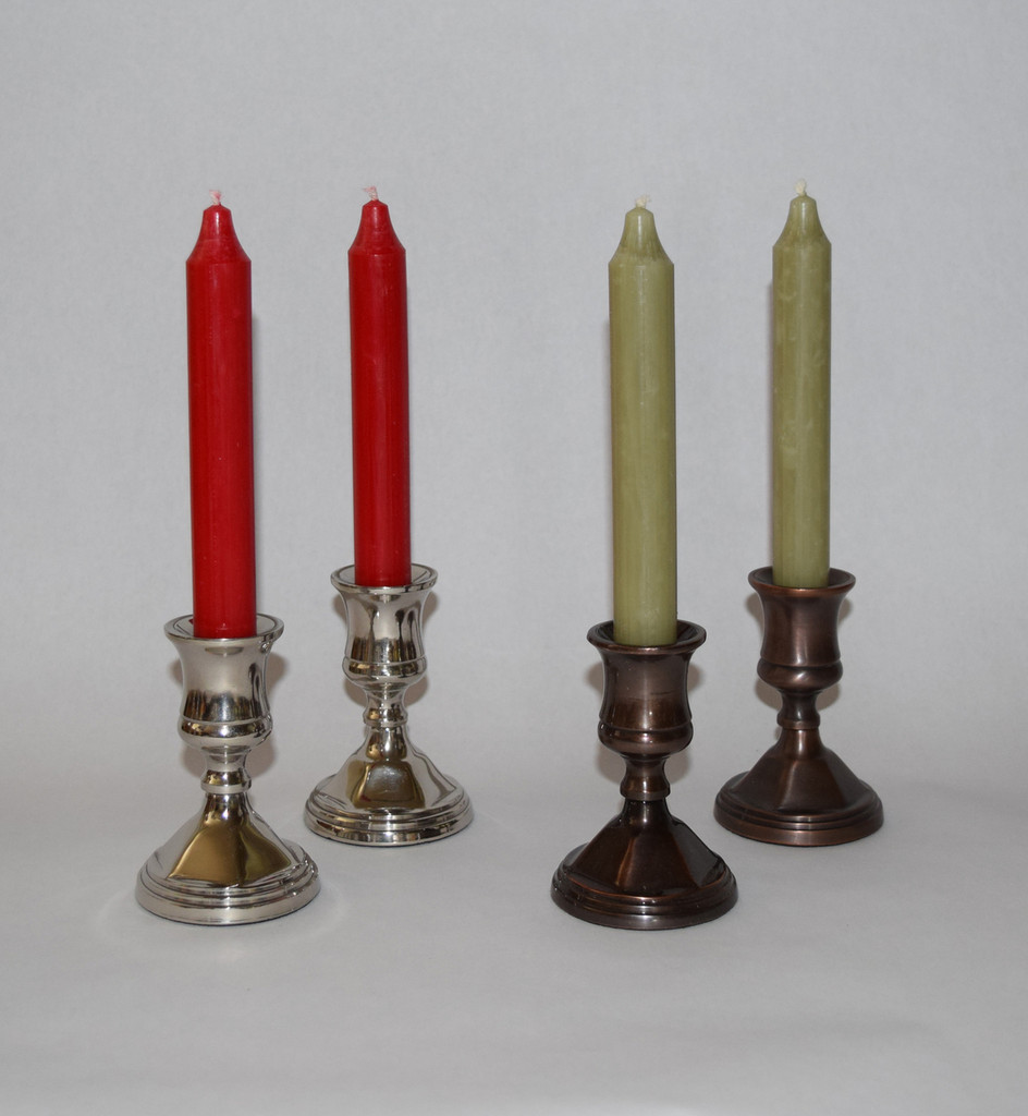 short candle holders