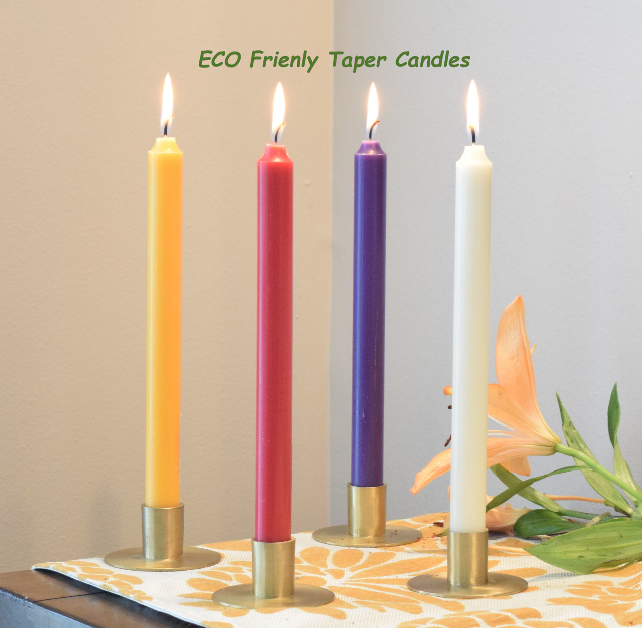 Eco Friendly Taper candles
