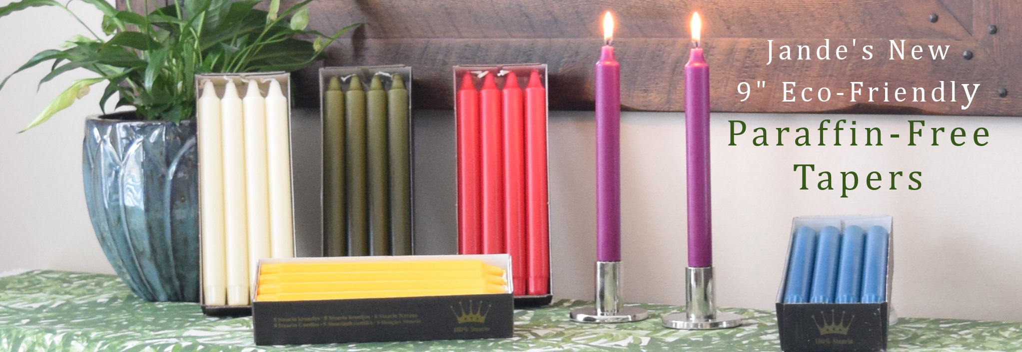 Jande Direct your online Taper & Pillar Candles Store