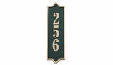 Brass Address Plaques Vertical Address Plaques (Brass) 
