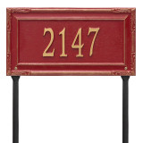 Whitehall Gardengate Address House Number Plaque