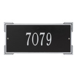 Whitehall Address House Number Plaque- Rectangle