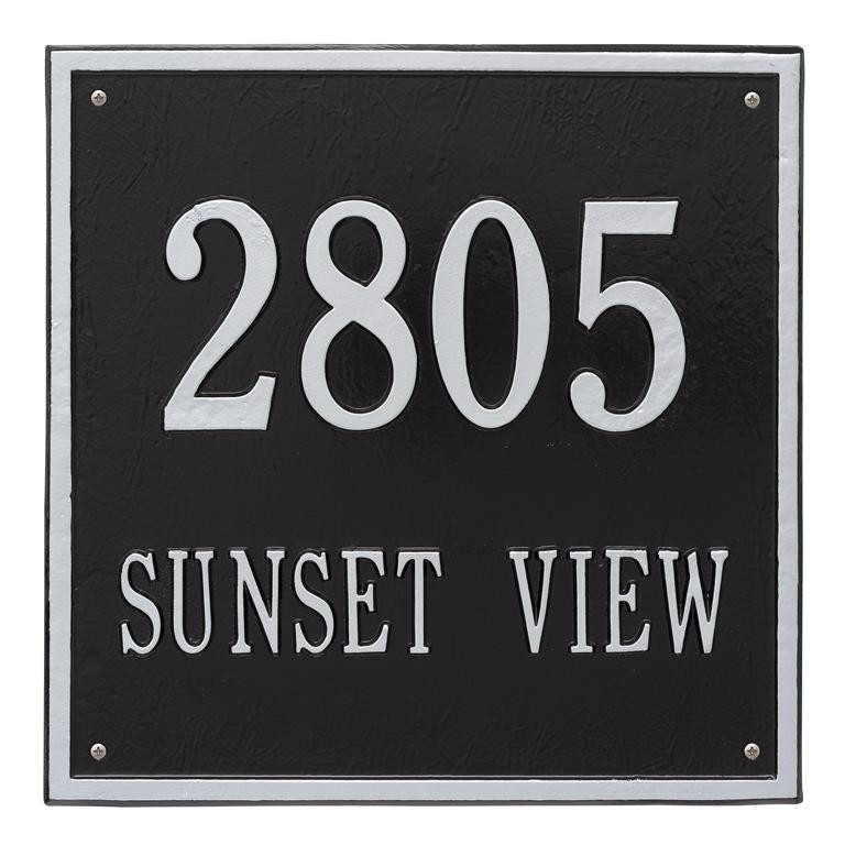 Large Address Plaques House Number Signs Classy Plaques