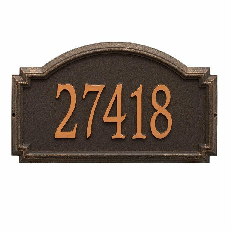 Large Address Plaques House Number Signs Classy Plaques