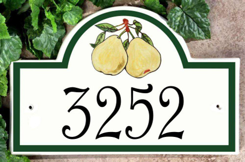 Pears Address Signs and House Plaques