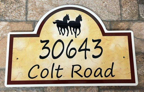 Horse Stable Plaque and Name Sign