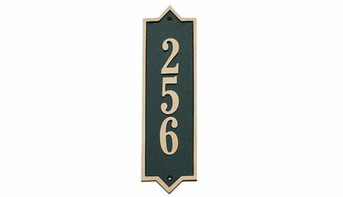 Brass Address Plaques Vertical Address Plaques (Brass)