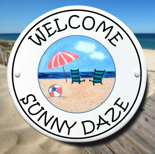 Family Name Beach House Sign