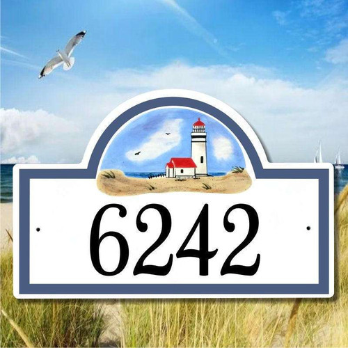 Lighthouse Address Plaques