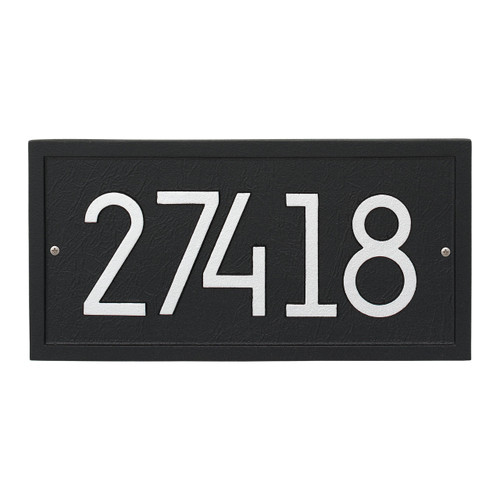 Modern House Number Sign Plaque